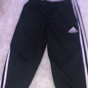 Adidas sweatpants wide at the bottom